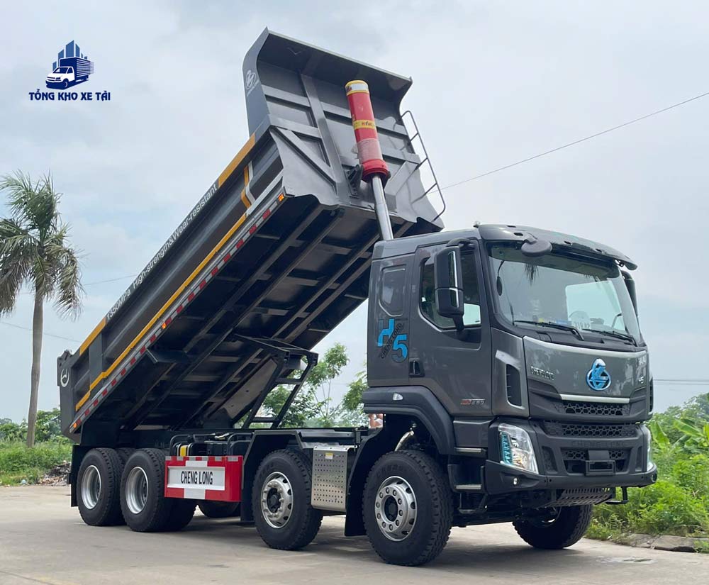 Xe Ben 4 Chân ChengLong H5 360HP Thùng 16 Khối Mới Nhất